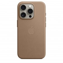Husa Apple iPhone 15 Pro FineWoven Case with MagSafe - Taupe MT4J3ZM/A