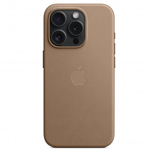 Husa Apple iPhone 15 Pro FineWoven Case with MagSafe - Taupe MT4J3ZM/A