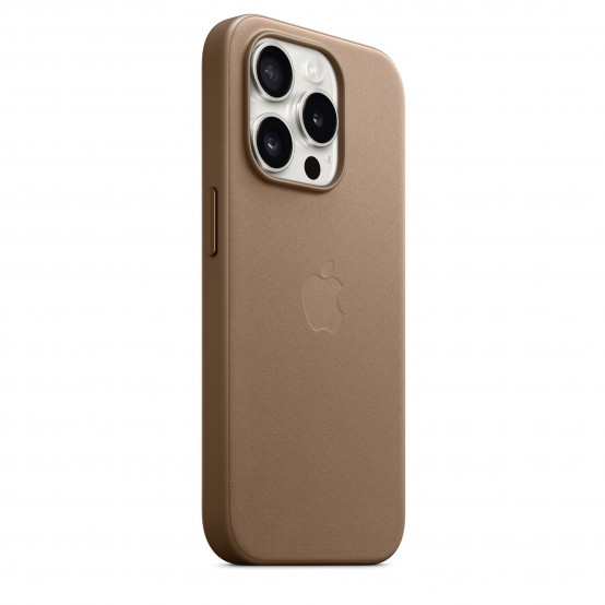Husa Apple iPhone 15 Pro FineWoven Case with MagSafe - Taupe MT4J3ZM/A