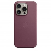 Husa Apple iPhone 15 Pro FineWoven Case with MagSafe - Mulberry MT4L3ZM/A