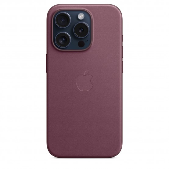 Husa Apple iPhone 15 Pro FineWoven Case with MagSafe - Mulberry MT4L3ZM/A