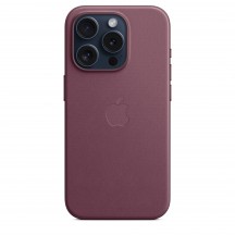 Husa Apple iPhone 15 Pro FineWoven Case with MagSafe - Mulberry MT4L3ZM/A