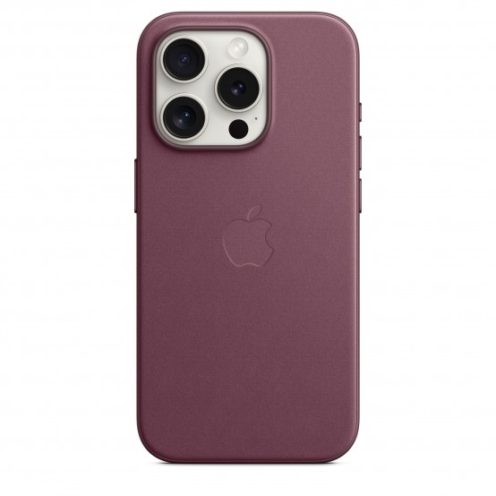 Husa Apple iPhone 15 Pro FineWoven Case with MagSafe - Mulberry MT4L3ZM/A