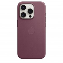 Husa Apple iPhone 15 Pro FineWoven Case with MagSafe - Mulberry MT4L3ZM/A