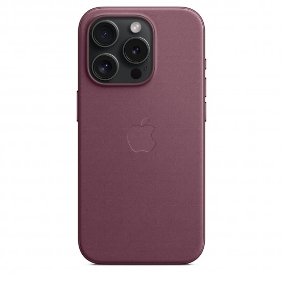 Husa Apple iPhone 15 Pro FineWoven Case with MagSafe - Mulberry MT4L3ZM/A