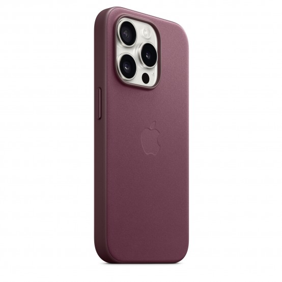 Husa Apple iPhone 15 Pro FineWoven Case with MagSafe - Mulberry MT4L3ZM/A