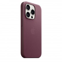 Husa Apple iPhone 15 Pro FineWoven Case with MagSafe - Mulberry MT4L3ZM/A