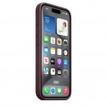 Husa Apple iPhone 15 Pro FineWoven Case with MagSafe - Mulberry MT4L3ZM/A