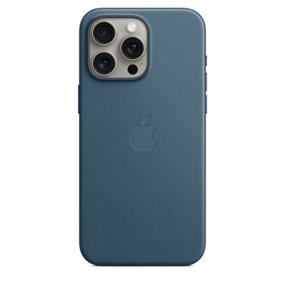 Husa Apple iPhone 15 Pro Max FineWoven Case with MagSafe - Pacific Blue MT4Y3ZM/A