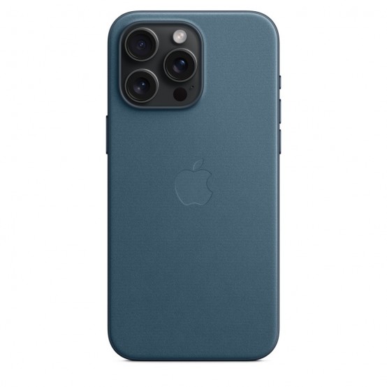 Husa Apple iPhone 15 Pro Max FineWoven Case with MagSafe - Pacific Blue MT4Y3ZM/A