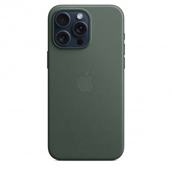 Husa Apple iPhone 15 Pro Max FineWoven Case with MagSafe - Evergreen MT503ZM/A