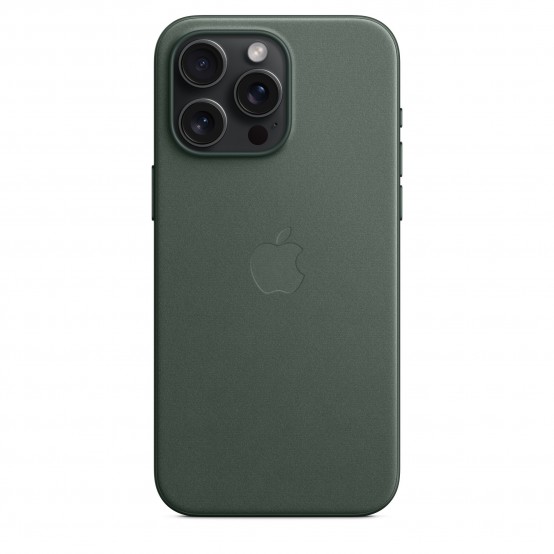Husa Apple iPhone 15 Pro Max FineWoven Case with MagSafe - Evergreen MT503ZM/A