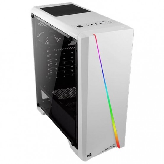 Carcasa Aerocool Cylon Pro V2 alba CYLON-PRO-G-WT-V2