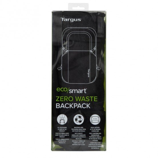Geanta Targus 15.6” EcoSmart Zero Waste Backpack - Black TBB641GL