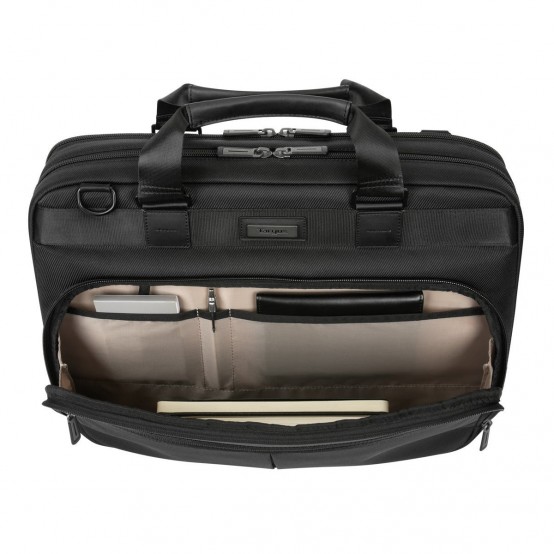 Geanta Targus 15.6 - 16-inch Mobile Elite Topload Briefcase - Black TBT932GL