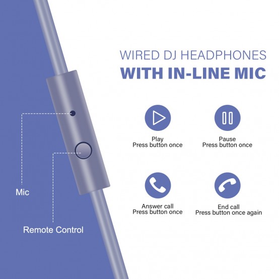 Casca OneOdio  Pro10-Light-Blue