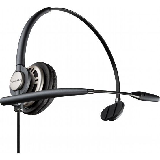 Casca HP Poly EncorePro 710 Monaural Headset +Quick Disconnect EMEA - INTL English Loc  Euro plug 8R708AAABB