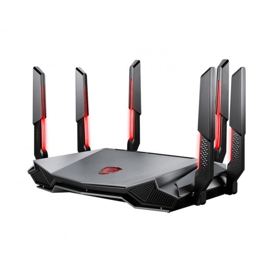 Router MSI RadiX AXE6600 WiFi 6E Tri-Band Gaming Router GRAXE66
