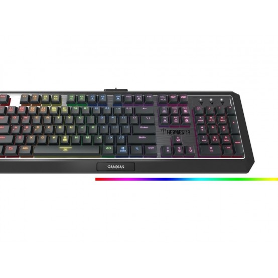 Tastatura Gamdias Hermes P3 RGB HERMES-P3-BN