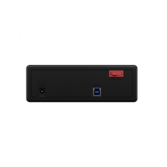 Rack RaidSonic ICY BOX Enclosure for one 5.25inch SATA drive - supports CD/DVD/Blu-ray IB-525-U3