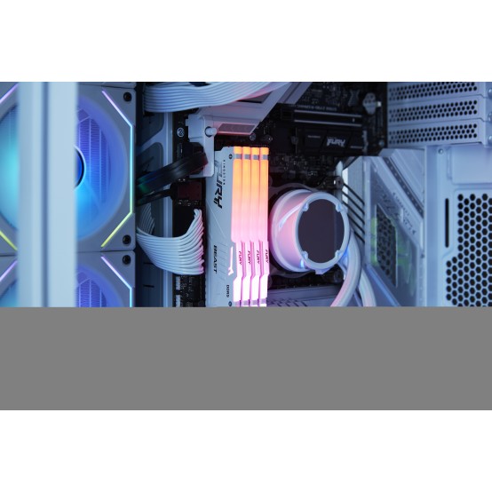 Memorie Kingston FURY Beast White RGB XMP KF560C30BWA-32
