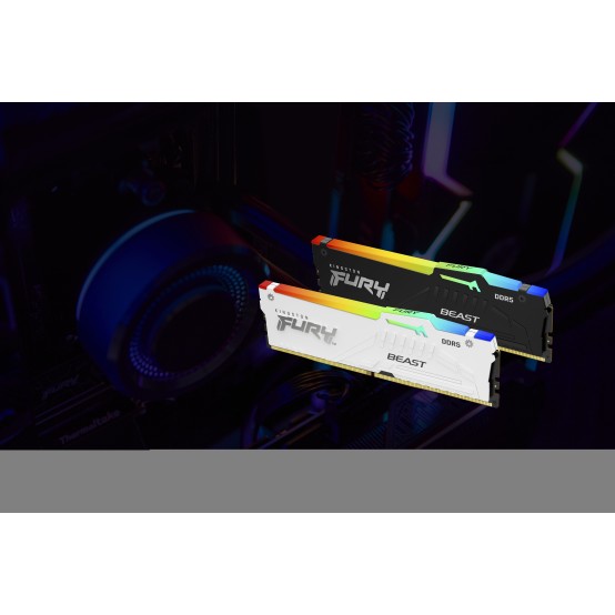 Memorie Kingston FURY Beast White RGB EXPO KF564C32BWEAK2-32