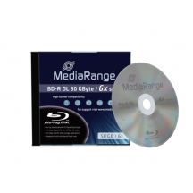 Disc Blu-ray MediaRange BD-R DL 50 GB 6x MR506