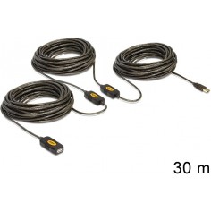 Cablu Delock Cable USB 2.0 Extension, active 30 m 83453