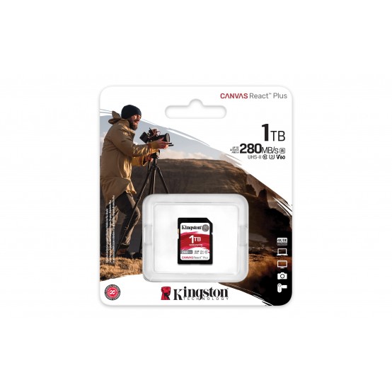 Card memorie Kingston Canvas React Plus SDR2V6/1TB