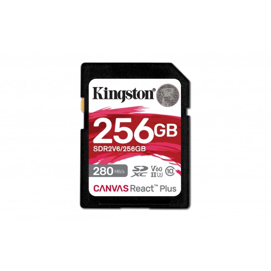 Card memorie Kingston Canvas React Plus SDR2V6/256GB