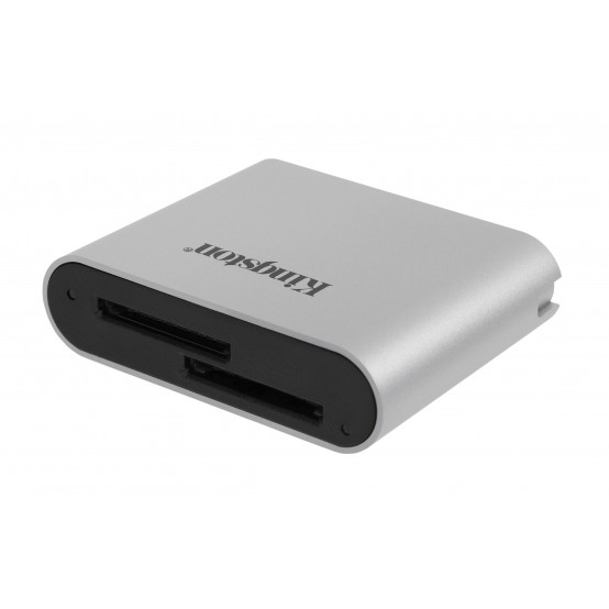 Card reader Kingston USB3.2 Gen1 Workflow Dual-Slot SDHC/SDXC UHS-II Card Reader WFS-SD