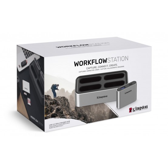 Docking Station Kingston USB-C 3.2 Gen 2 Workflow Station Dock w/5G USB-A/C Hub WFS-U