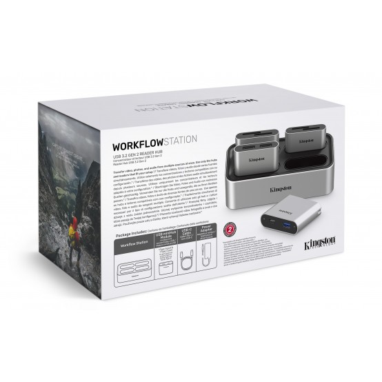 Docking Station Kingston USB-C 3.2 Gen 2 Workflow Station Dock w/5G USB-A/C Hub WFS-U