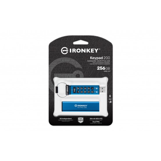 Memorie flash USB Kingston IronKey Keypad 200 IKKP200/256GB