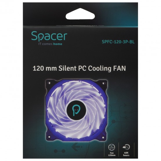 Ventilator Spacer SPFC-120-3P-BL