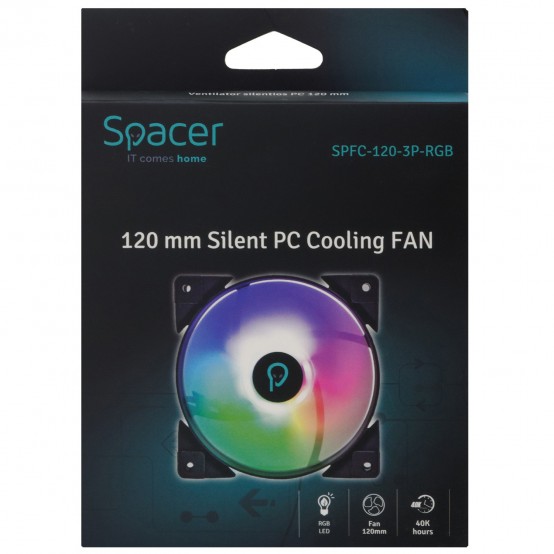 Ventilator Spacer SPFC-120-3P-RGB