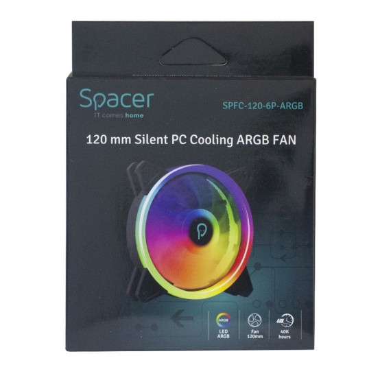 Ventilator Spacer SPFC-120-6P-ARGB