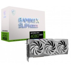 Placa video MSI GeForce RTX 4080 SUPER 16G GAMING X SLIM WHITE V511-220R