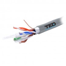 Cablu TED Electric FTP, categoria 6, cupru KAB-TED6