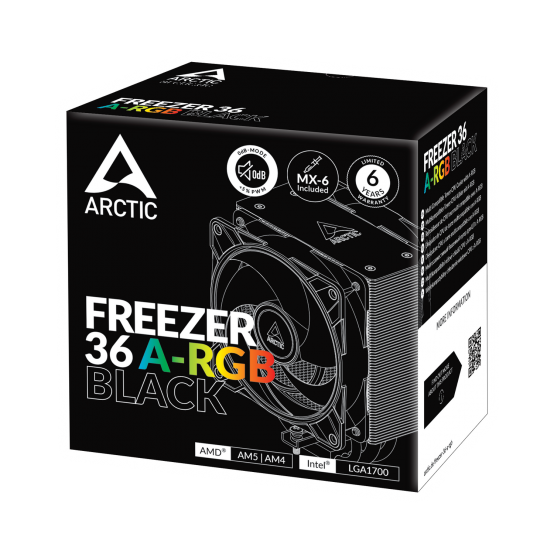 Cooler Arctic Freezer 36 A-RGB Black ACFRE00124A
