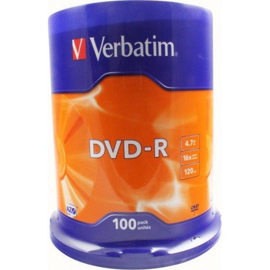 DVD Verbatim DVD-R 4.7 GB 16x 43549