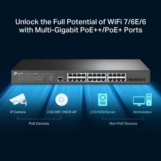 Switch TP-Link  TL-SG3428XPP-M2