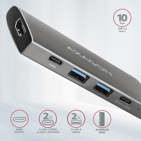 Hub Axagon  HMC-5G2