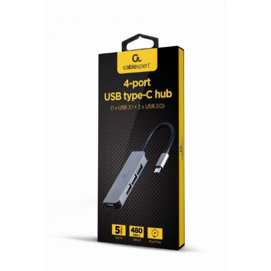 Hub Gembird  UHB-CM-U3P1U2P3-01