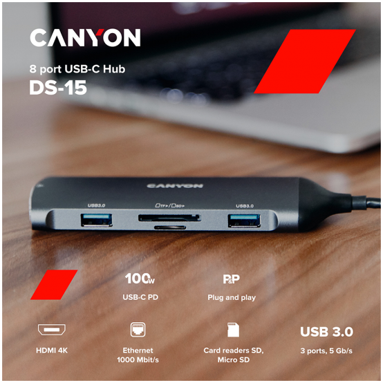 Hub Canyon  CNS-TDS15