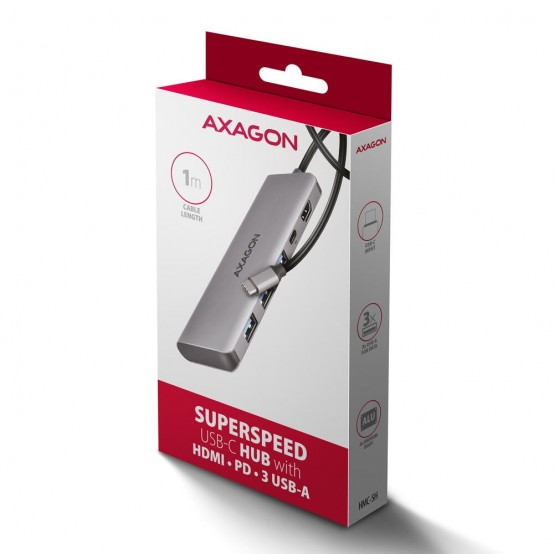 Hub Axagon  HMC-5H