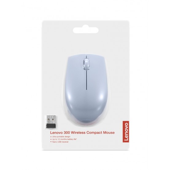 Mouse Lenovo 300 Wireless Compact Mouse (Frost Blue) GY51L15679
