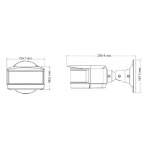 Camera de supraveghere PNI  PNI-IP6424-S