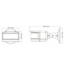 Camera de supraveghere PNI  PNI-IP6444-S