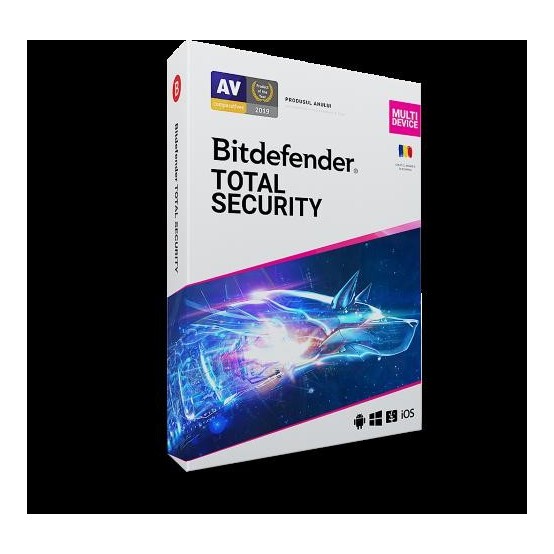 Antivirus BitDefender Total Security 3 Devices 1 Year BOX TS03ZZCSN1203BEN